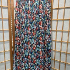 Floral Print Maxi Skirt